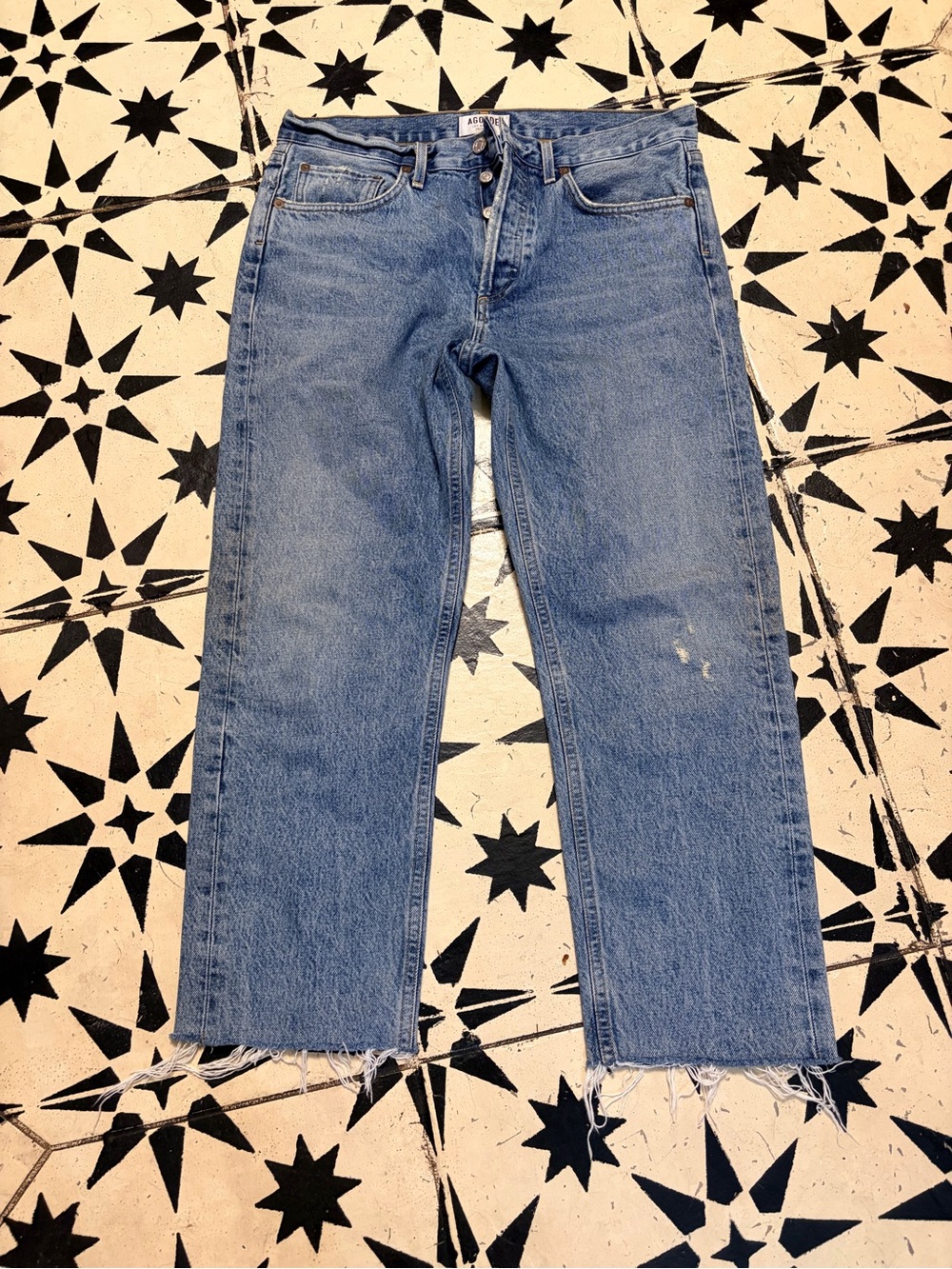 Agolde Straight-Leg Jeans